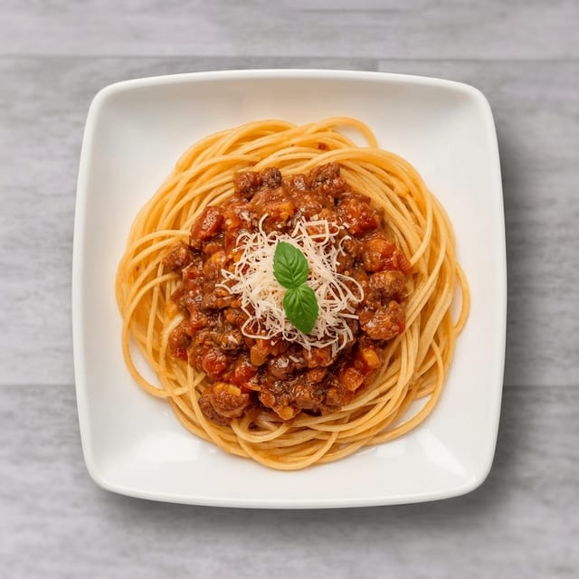 Spaghetti Bolognese.
