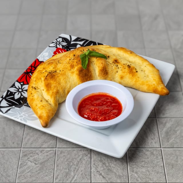 BBQ chicken calzone.