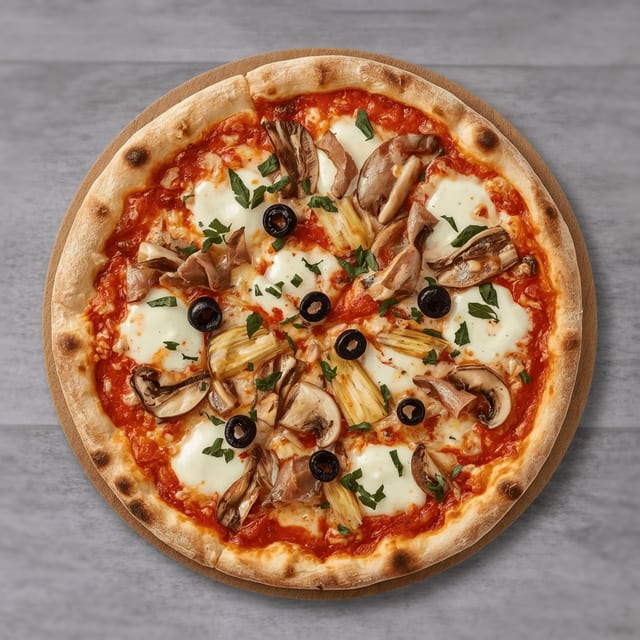 Capricciosa Pizza.