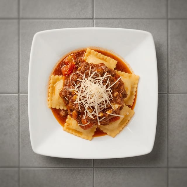Ravioli Bolognese.